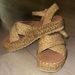 Strappy Woven Sandals